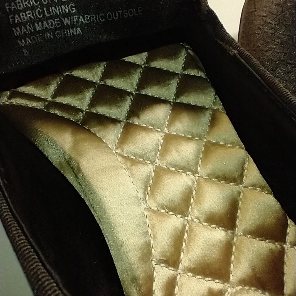 Birdies The Starling Charcoal Python Velvet Embossed Loafers Women's sz 8. - Picture 11 of 11